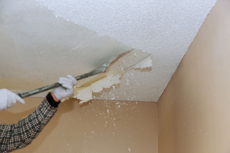 Popcorn Ceiling Scraping